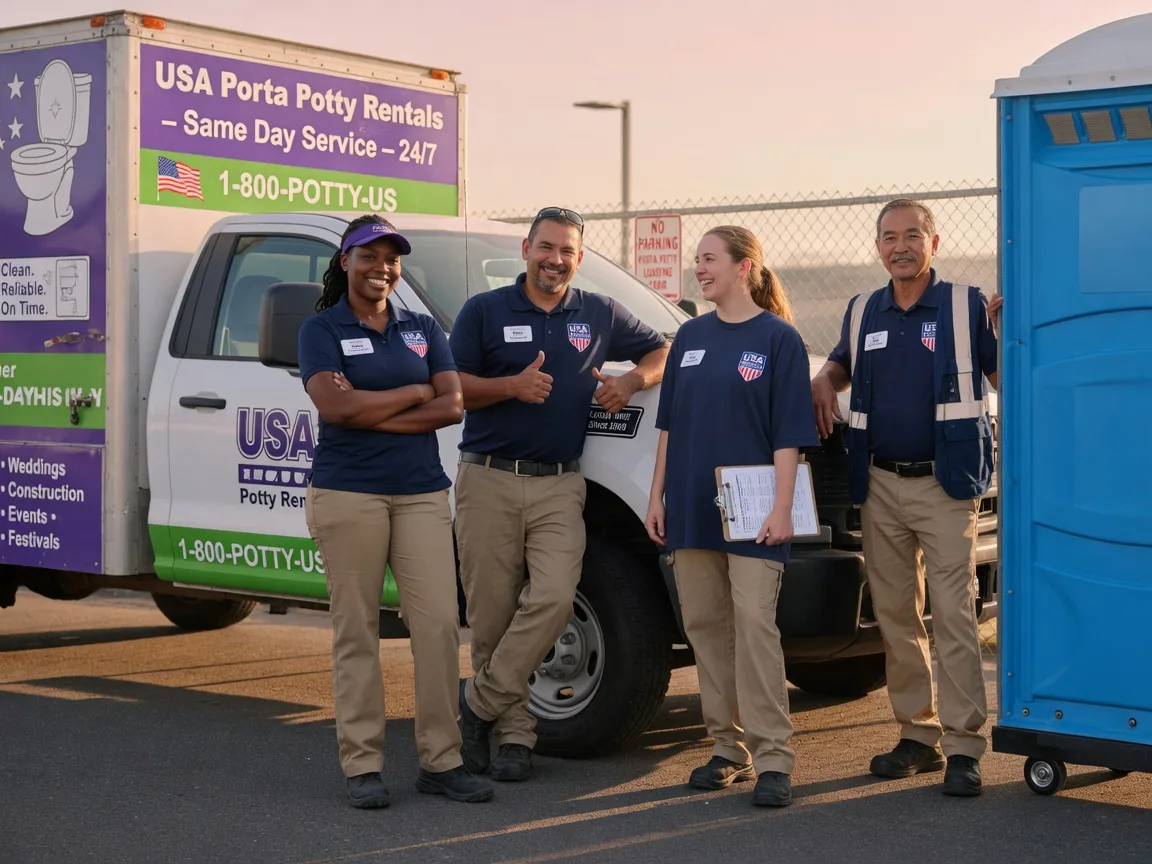 Porta Potty Rental company in Titusville, PA